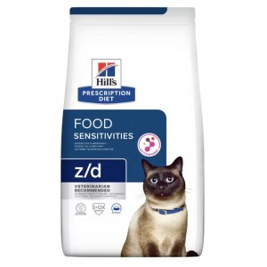 Hill’s 貓用處方乾糧 - z/d 低過敏原配方 4lbs