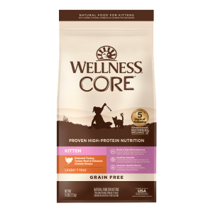 Wellness Core 無穀物幼貓乾糧 5lbs 到期日:10/2025