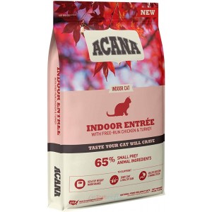ACANA 無穀物成貓乾糧 - 室內貓配方 4.5kg