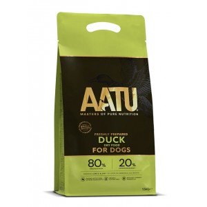AATU 奧圖 單一蛋白無穀物防敏成犬糧 - 自然放養鴨肉配方 1.5kg