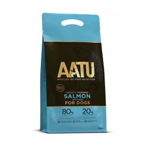 AATU 奧圖 無穀物防敏成犬糧 - 野生三文魚配方 1.5kg