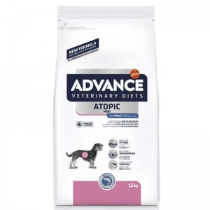 Advance 犬用處方乾糧 - Atopic Mini 敏感皮膚(10kg以下小型犬)配方 1.5kg