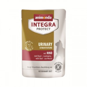 Animonda Integra Protect 貓用處方濕糧 - Urinary Struvit (Beef) 尿道磷酸銨鎂結石(牛肉)配方 85g (24包)