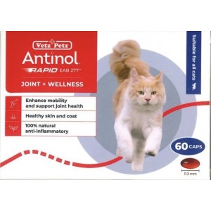 Vetz Petz Antinol Rapid 貓用天然青口關節精華(升級版) 60粒