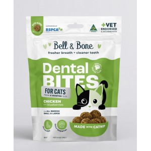 Bell and Bone 潔齒貓小食 - 雞肉、藍莓(抗菌抗炎)配方 80g