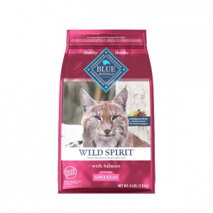Blue Buffalo 無穀物成貓乾糧 - 室內貓三文魚配方 11lbs