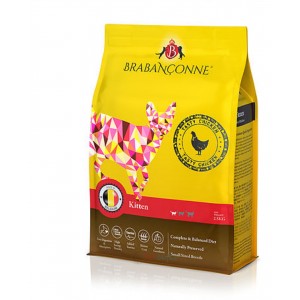 Brabanconne Low Grain Kitten Dry Food - Tasty Chicken 2.5kg