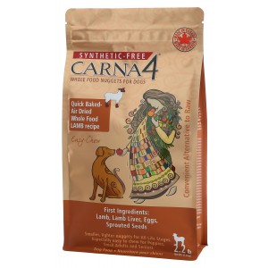 Carna4 Synthetic Free All Life Stages Small Breed Dog Food - Lamb 5lbs