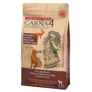 Carna4 Synthetic & Grain Free All Life Stages Small Breed Dog Food - Venison 10lbs