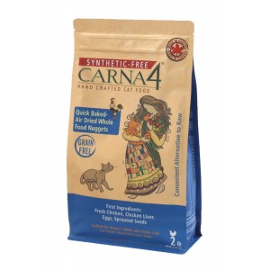 Carna4 Synthetic & Grain Free All Life Stages Cat Food - Chicken 4lbs