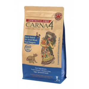 Carna4 無合成物無穀物全貓糧 - 雞肉 2lbs