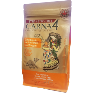 Carna4 無合成物無穀物全貓糧 - 鯡魚 4lbs