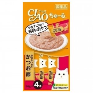 CIAO CHURU Skipjack & Dried Bonito 4 x 14g 4SC-75