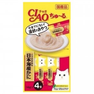 CIAO CHURU Chicken & Crab 4 x 14g 4SC-76