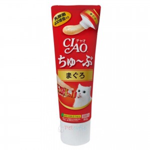 CIAO CHURU Tuna Soft Tube(40B Lactobacillus) 80g CS-151