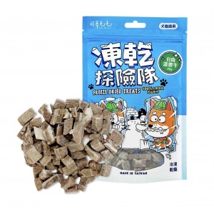 凍乾探險隊 凍乾貓狗小食 - 台灣溫體牛 20g
