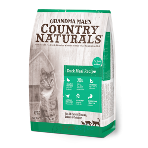 Grandma Mae's Country Naturals All Life Stages Cat Dry Food - Duck Recipe 6lbs