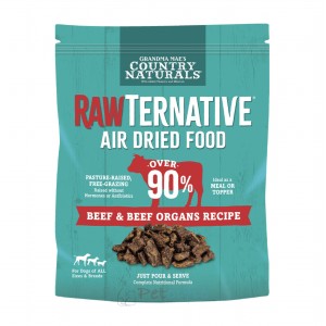 【Limited 5 Per Purchase】Country Natural All Life Stages Dog Air-Dried Food - Beef & Beef Organs Recipe 5oz