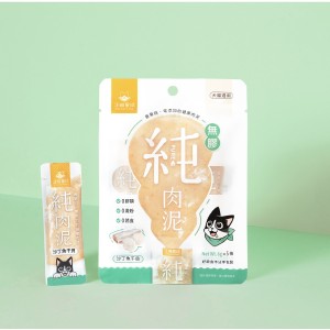 汪喵星球 貓狗肉泥小食 - 沙丁魚及干貝 6g(5支裝)