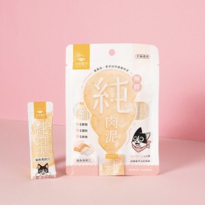 汪喵星球 貓狗肉泥小食 - 三文魚及鬼頭刀魚 6g(5支裝)