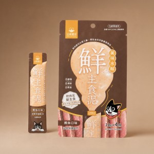 汪喵星球 貓用主食肉泥 - 鰹魚(泌尿保健配方) 12g(4支裝)