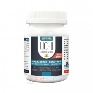 DogCatStar UCII Joint Support (MSM Formula) 120 Capsules