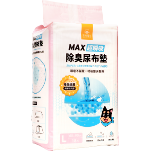 汪喵星球 MAX超瞬吸除臭尿墊 L碼 60 x 90cm (18片)