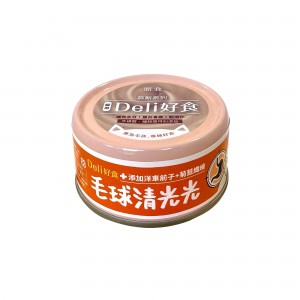 Deli Canned Cat Food - Chicken Mousse(Hairball Control) 85g