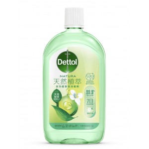 Dettol 滴露 天然植萃全功能家居消毒劑 1L Dettol 滴露 天然植萃全功能家居消毒劑 1L