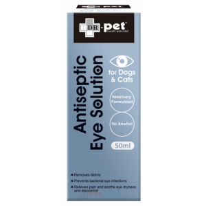 【Limited 2 Per Purchase】Dr.pet Antiseptic Eye Solution 50ml