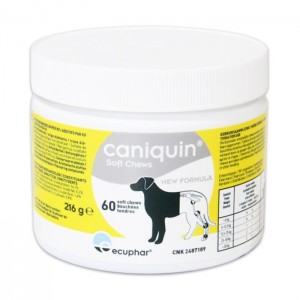 Ecuphar 科盾 Caniquin 犬用關節保健肉粒小食60粒