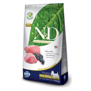 Farmina N&D 無穀物成犬乾糧 - 羊肉藍莓配方 2.5kg