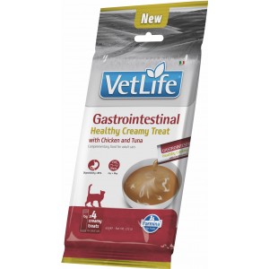 Vet Life 貓用處方肉泥小食 - Gastrointestinal(Chicken and Tuna) 腸胃系統配方 4 x 15g