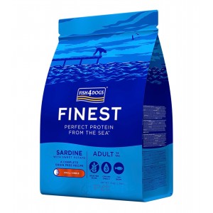 Fish4Dogs 無麩質成犬乾糧 - 沙甸魚(細粒)配方 1.5kg