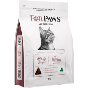 For Paws 低碳全貓乾糧 - Game Blend 森林(袋鼠、野豬、鹿)配方 2kg