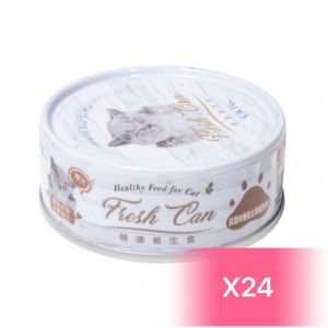 Fresh Can Adult Cat Canned Food - Salmon 80g (24 Cans)