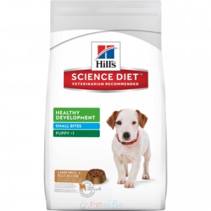 Hill's Science Diet Puppy Dry Food - Puppy Lamb Meal & Rice Recipe Small Bites 12kg
