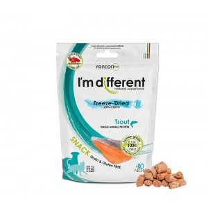 I’m different Freeze Dried Cats & Dogs Treats - Trout 40g