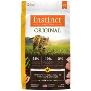 Instinct Grain Free Adult Cat Dry Food - Chicken 11lbs
