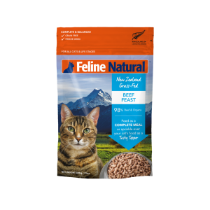 Feline Natural 凍乾全貓糧 - 牛肉盛宴 320g