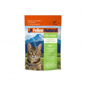 Feline Natural Wet Cat Food - Chicken and Lamb Feast (Pouch) 85g