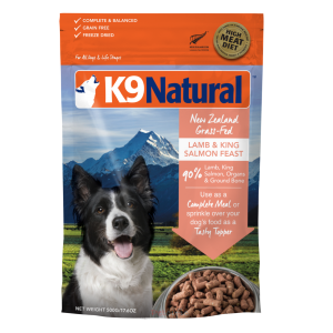 K9 Natural 凍乾全犬糧 - 羊肉、三文魚盛宴 1.8kg