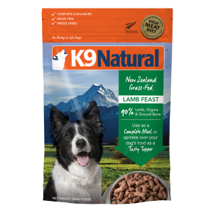 K9 Natural Freeze Dried All Life Stages Dog Food - Lamb Feast 3.6kg