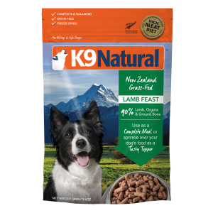 K9 Natural Freeze Dried All Life Stages Dog Food - Lamb Feast 1.8kg