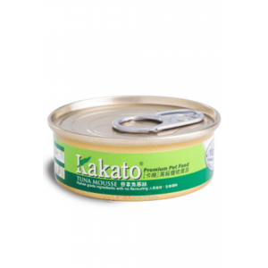 Kakato 貓狗慕絲罐頭 - 吞拿魚慕絲 40g