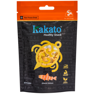 Kakato 凍乾貓狗小食 - 大西洋三文魚粒 15g