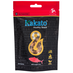 Kakato 凍乾貓狗小食 - 野生捕撈吞拿魚粒 20g