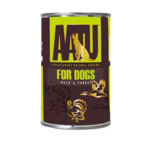 AATU Canned Dog Food - Duck And Turkey 400g (6 Cans)