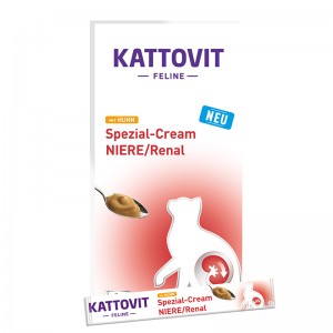 Kattovit 貓用處方肉泥小食 - Renal Chicken 腎臟配方(雞肉味) 6 x 15g