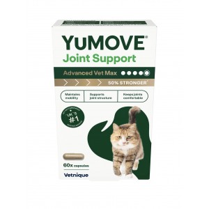 Lintbells YuMOVE Advance 360 貓用關節補充品 60粒(新包裝)